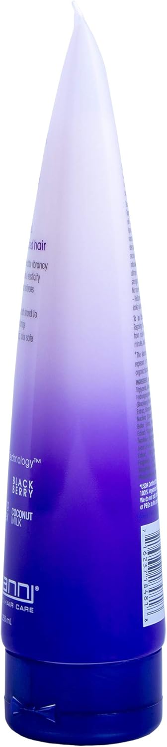 Giovanni - 2Chic Repairing Conditioner 250ml - Moisturizes and Conditions - Blackberry + Coconut Milk, Purple, 250 ml (Pack of 1) - Image 4