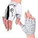 Cgecko Special Wicking Shockproof Mountain Reflex Gel Bike Half Finger Glove Tri-color Optional Outdoor Sports Gloves Cycling Short Glove (Black, M)