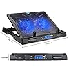 TECKNET-Laptop-Cooling-Pad-12-17-Ultra-Quiet-Gaming-Laptop-Cooler-Stand-with-Dual-Speed-Adjustable-Fans-and-LCD-Temperature-Display-Screen TECKNET Gaming Laptop Cooling Pad, Quiet Laptop Cooler Stand with Auto Temperature Control, LED Temperature and…
