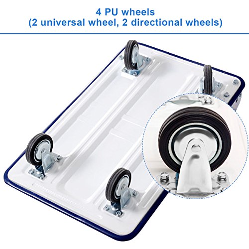 5 Goplus+Folding+Platform+Rolling+Flatbed