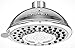 PurpleDrip High Pressure 2.5 GPM Shower Head, Chrome Finish