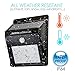 PathBrite Solar Sensor Light. 10 LED Ultra Bright, 2 Intelligent Lighting Mode, Auto Detect Night Motion, No Tool Required Stick. Best for Doorplate, Garage Gate, Driveway, Fence Wall, Patio (1-pack)