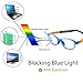 Cyxus Kids Blue Light Blocking Glasses Computer Game Spring Hinges Eyeglasses for Boys Girls Age 6-15