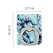 Mavis's Diary 2 Pcs Ring Stand Holder Marble Pattern Universal 360 Degree Rotating Phone Metal Buckle Tablet Finger Grip Kickstand for All Phones Tablets - Purple & Blue