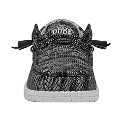 Hey Dude Men's Wally Stretch Meteorite Size 14