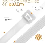 GTSE Brown Nylon Cable Ties 200mm x 2.5mm Pack of 100 8kg view 5