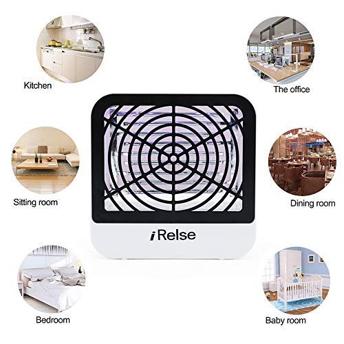 fomei Bug Zapper [Power Enhanced Version] Mosquito Killer Insect Trap Pest Control Light USB Powered Electronic UV Lamp for Indoor Bedroom, Kitchen, Office, Home - Thumbnail 6