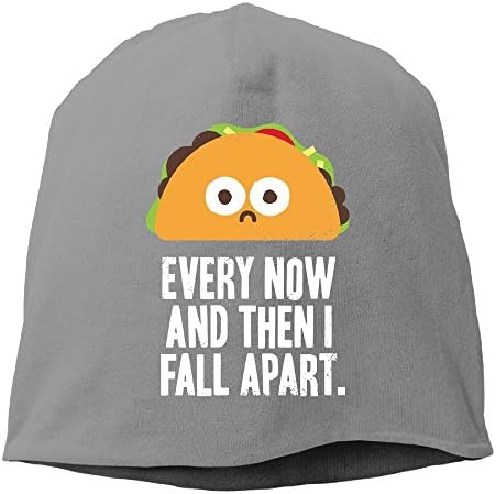 QureSnM Every Now And Then I Fall Apart Daily Solid Cap Beanie That Fit Your Head Perfect Stretchy & Soft For Men Women DeepHeather