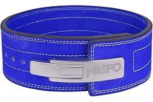 JAYEFO SPORTS LEATHER WEIGHT LIFTING LEVER BELT FOR POWERLIFTING IPF BUCKLE MEN & WOMEN STRONGMAN 10MM WORKOUT DEADLIFTS