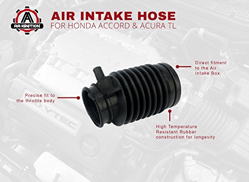 image for AA Ignition Air Intake Hose Replaces# 17228-RCA-A00, 696-001, 696001 -