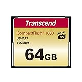 Transcend 64GB CompactFlash Memory Card 1000x