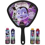 TownleyGirl Vampirina Super Sparkly Lip Balm Set for Girls, with 4 Mood Changing Flavors and Mirror