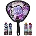 TownleyGirl Vampirina Super Sparkly Lip Balm Set for Girls, with 4 Mood Changing Flavors and Mirror