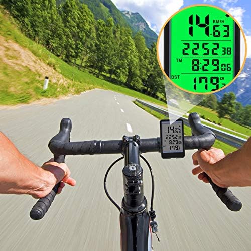 Coolrunner Bike Speedometer, Bicycle Speedometer Wireless Bike Computer