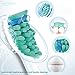 Facial Cleansing Brush Heads Replacement for Mia 1, Mia2, Mia3 (Aria), SMART Profile, Alpha Fit, Pro, Plus and Radiance Cleansing Systems (Sensitive/Delicate, 4Pack)