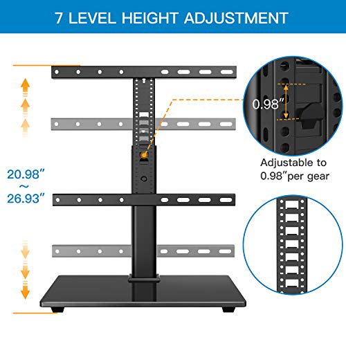 PERLESMITH Universal TV StandTable Top TV Stand for 3255 lnch LCD