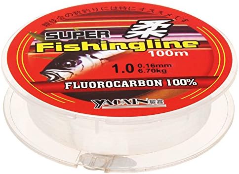 SUMAJU Fishing Line, 100M 0.8/1/1.2/1.5/2/2.5/3/3.5/4/4.5/5/6(mm) Diameter Nylon Thread Strong Fishing Line