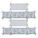 Dwell Studio Bear Hugs 4 Piece Nursery Crib Bumper, Blue, Gray