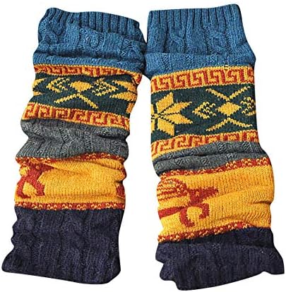 Women Winter Warm Leg Cable Knit Knitted Crochet High Over The Knee Socks Socks Leggings