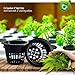 Cz All Star Round Heavy Duty Net Cups Pots Wide Lip Design - Orchids • Aquaponics • Aquaculture • Hydroponics Slotted Mesh by Cz Garden (3 inch Cz All Star Net Pots – 50 Black)