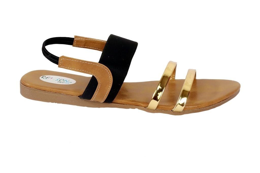 remson india flat women's gladiator sandal