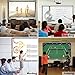 Projector Screen 100 Inch, 16:9 HD 4K No Crease Portable Video Projection Movie Screen Grommets for Home Theater Outdoor (100 Inch)