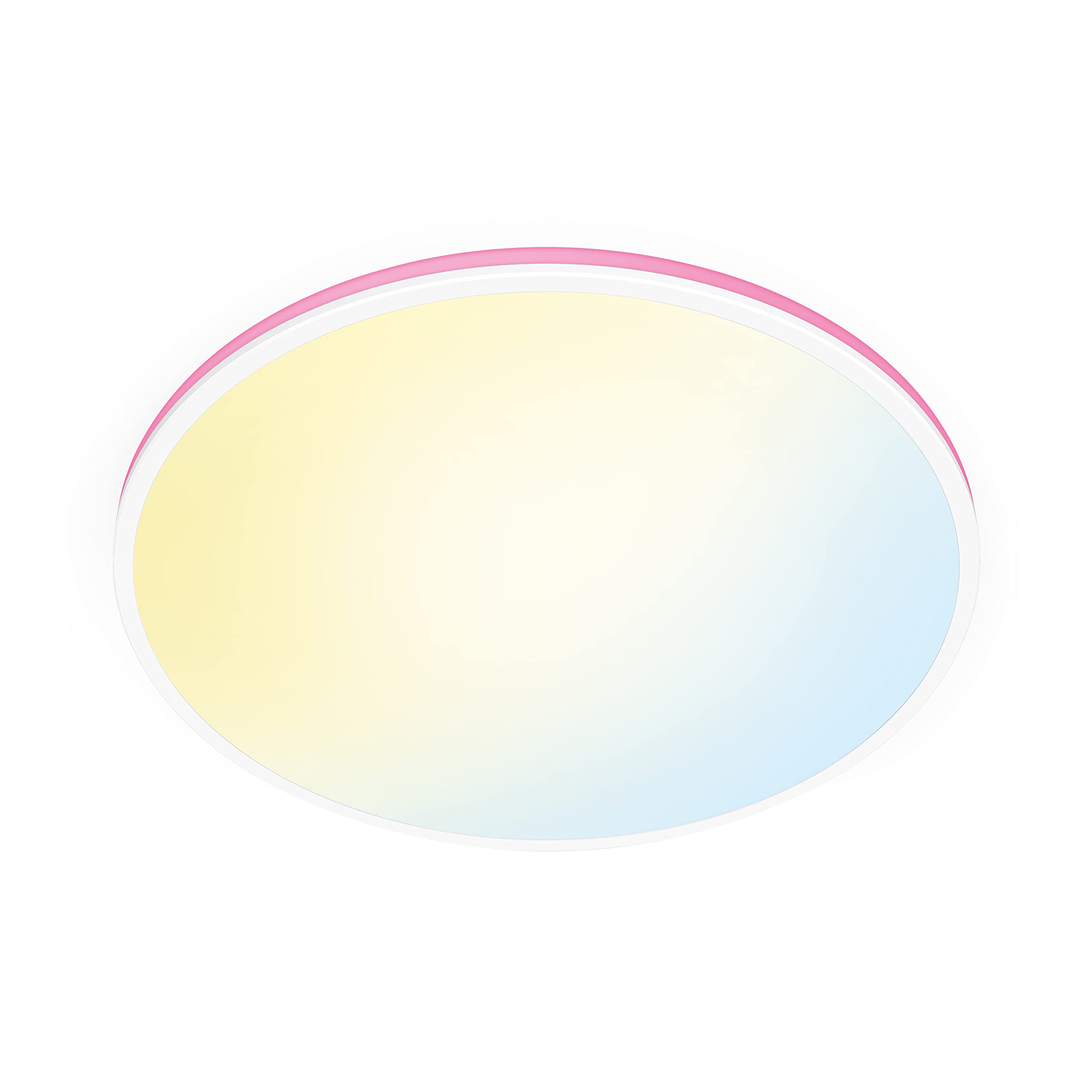 WiZ Smart Colour Arca Ceiling Light. [White], Smart LED Connected WiFi Works with Alexa, Google Assistant & HomeKit, App Control for Indoor Home Lighting, Livingroom and Bedroom