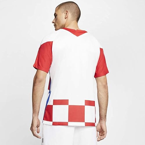 Nike 2020-2021 Croatia Home Football Soccer T-Shirt Jersey White