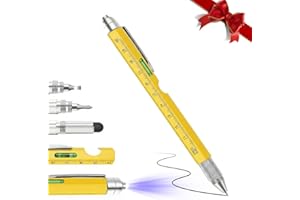 9 in 1 Multitool Pen-Stocking Stuffers for Men,Dad,Husband-Cool Gadgets Gift for Teens & Adults
