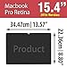 [Upgrade Version]Easy On/Off Ultra Slim Magnetic Privacy Screen Filter for Macbook Pro 15 Inch Retina Display With Touchbar - 2016/2017 Model (Model: A1707)