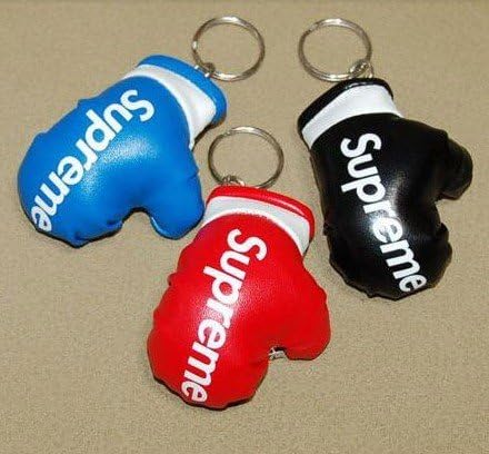 supreme boxing glove keychain