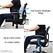 Coop Home Goods - Memory Foam Lumbar Support Back Cushion - Infused with Bamboo Charcoal- Professional Design-Ventilated to Stay Cool with Adjustable Stay Put Strap Orthopedic Pain Relief