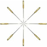 10 Pcs Sewing Machine Needles,Big Eye Sewing Machine Home Sewing Machine Needles Sewing Macine Sewing Notions Supplies (Size 16)