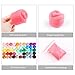 PP OPOUNT Needle Felting Starter Kit with Instructions, 50 Colors Wool Roving Fibre Yarn, 25 Pieces Wool Felt Tools and Foam Mat for DIY Needle Felting