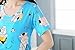 MyFav Big Girls Milk Cow Kawayi Sleepwear Cute Leisure Loungewear Pajama Nighty