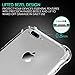 iPhone 7 Plus Case, ElecForU [Full Body Clear] Soft TPU Protective Clear Case Cover With HD Tempered Glass [Anti-shock] For iPhone 7 Plus 5.5''