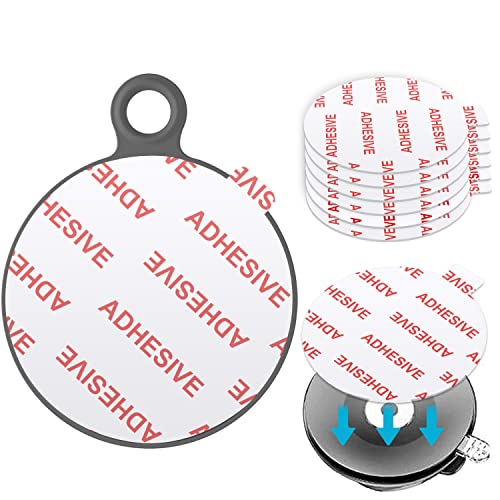 5Pcs Adhesive Sticky Pads For Dash Cam Mount, Double-Sided Strong Mounting Tape