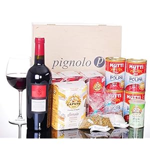 Pignolo Pizza Box Geschenkset zum selber machen – Teig, Tomatensauce wie in der Pizzaria, Box:Box 3