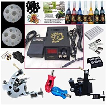 Complete Tattoo Kit for Beginners Tattoo Power Supply Kit Tattoo Inks Needles 1 Pro Tattoo Machine Kit Tattoo Supplies