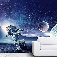 Wall Mural The Beautiful Space World Removable Self-Adhesive Wallpaper Wall Decoration for Bedroom Living Room - 66x96 inches