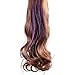 Maydear Temporary Hair Chalk Comb-Non Toxic Hair Color Comb and Safe for Kids (6 Color Options) (Purple)