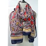 Women Shawl Wrap Spring Fall Lightweight Scarfs Fashion Flowers Print Scarf Women Shawl Wrap Spring Fall Lightweight Scarfs Fashion Flowers Print Scarf