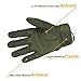 FREETOO Knuckle Protection Tactical Gloves Leather Palm Motorcycle Gloves with Hard Shell for Heavy-Duty Work Shooting Combat Hunting Cycling Airsoft Paintball Climbing Military Training