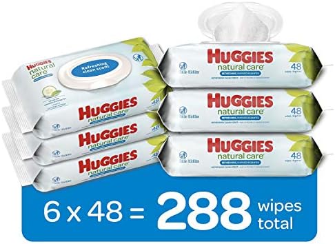 huggies natural care refreshing baby wipes