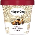 Haagen-Dazs, Vanilla Swiss Almond Ice Cream, 14 oz (Frozen)