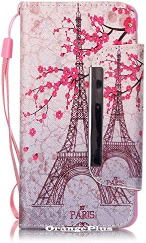 A3 2016 Case, Galaxy A3 2016 Wallet Case, OrangePlus ® Samsung Galaxy A3 2016 Case, Folio Flip PU Leather Wallet Stand Case Cover for Samsung Galaxy A3 2016 A310 (Pairs Flower)