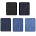 Outuxed 20pcs Iron on Denim Patches Fabric Patches for Clothing Jeans, Iron on Repair Kit, 5 Colors(4.9