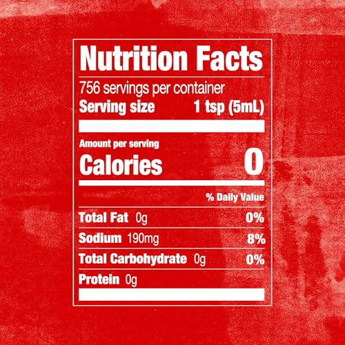 FRANKS REDHOT ORIGINAL CAYENNE PEPPER HOT SAUCE, 1 GAL – ONE GALLON BULK CONTAINER OF CAYENNE PEPPER HOT SAUCE TO ADD FLAVORFUL HEAT TO ENTREES, SIDES, SNACKS, AND MORE