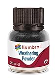 Humbrol AV0001 Weathering Powder, Black