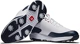 FootJoy FJ Tour Rival White Navy Red 10.5 UK Medium Golf Shoes view 6